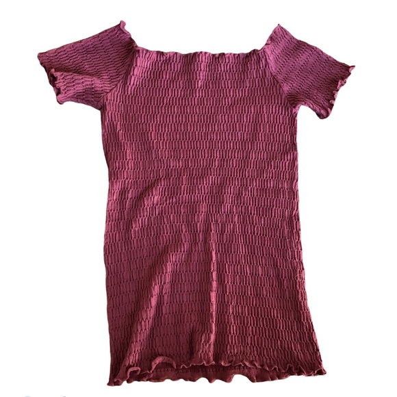 Free People Tops - Intimately Free People Mauve Stretchy Square Neck Top